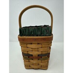 Vintage 1992 Longaberger Shades of Autumn Bittersweet Plastic Protector & Liner